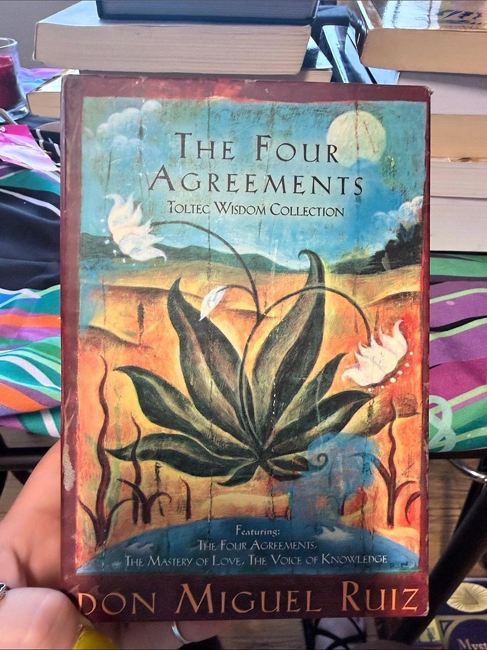 Amber-Allen Publishing The Four Agreements Toltec Wisdom Collection: 3-Book